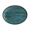 Madera Mint Moove Oval Plate 36*28 cm (Pack of 6)